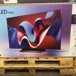 48" Screen Oled C4 BY LG THINQ EVO.  Perfect For Gaming.  1 year Warranty.  Free Wallmount Bracket