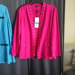 Plus Women's Jacket Sets 