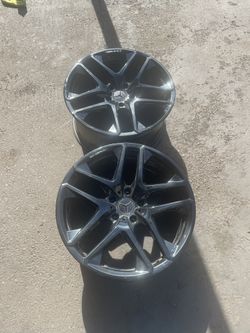 21" Mercedes AMG - 2 Wheels BLACK 