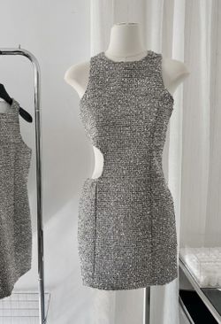 Halter-waist dress