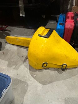 Yellow Chainsaw Carrying Case