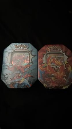 Pokemon Ascended Hero 4 pack tins