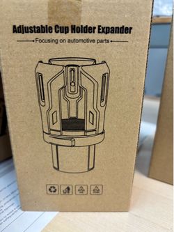 New Vehicle Adjustable Cup Holder Expander for Larger Cups  - see description