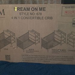 4 In 1 Convertible Crib 