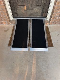 Portable aluminum ramp 3ft