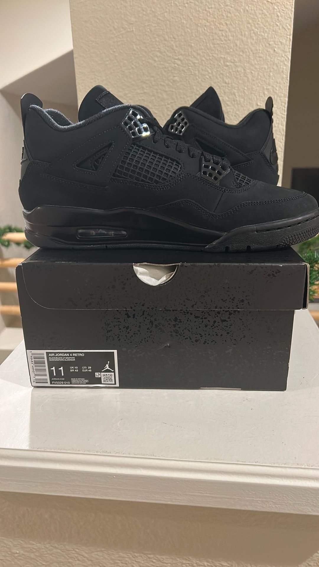 Jordan 4 Retro Black Cat (2025)