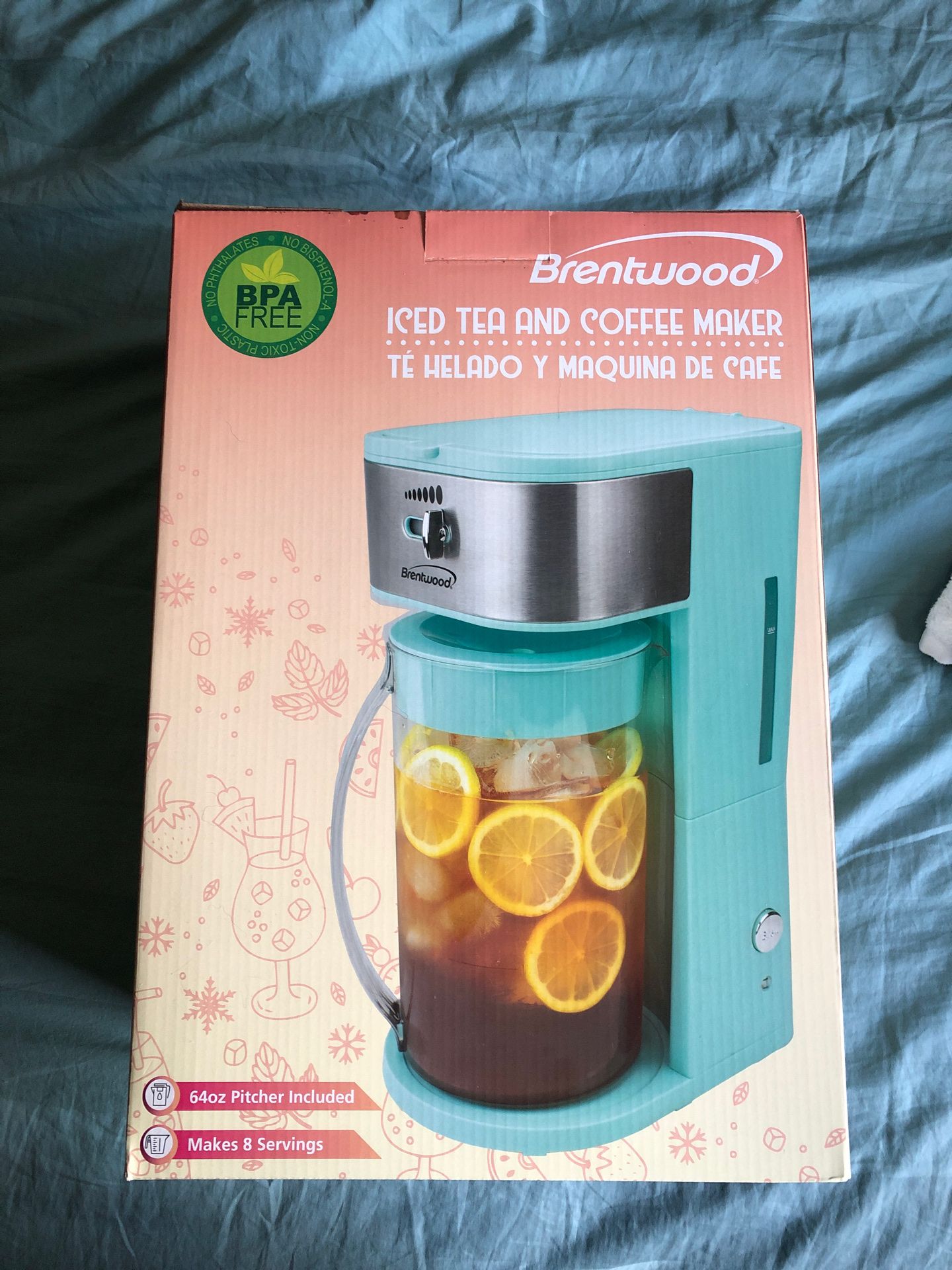 BRAND NEW Brentwood Iced Tea and Coffee Maker