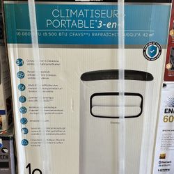 Portable Air Conditioner,10000 BTU 3-in-1 