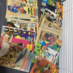 Old Comics In Varying Condition 