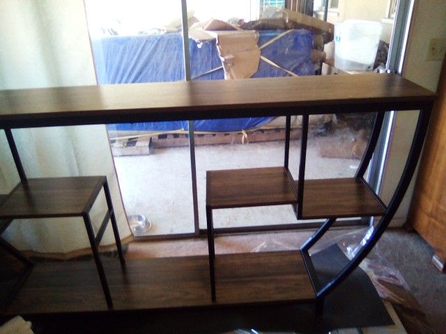 Table With Shelves