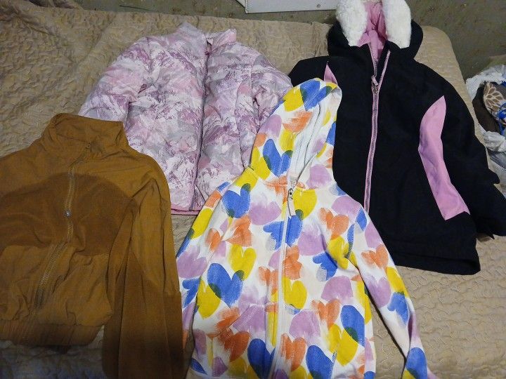 Girls Coats/ Jacket/ Hoody/ Size 7/8