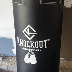 knockout fight gear punching pag 