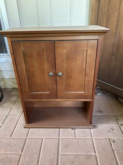 Wood Bathroom Cabinet