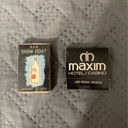 Vintage Casino Matchbox