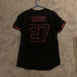 NIKE mike Trout Jersey (black)