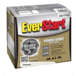 Used Once Motorcycle Powersport Battery 