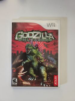 Wii game.. rare.. godzilla unleashed !!!