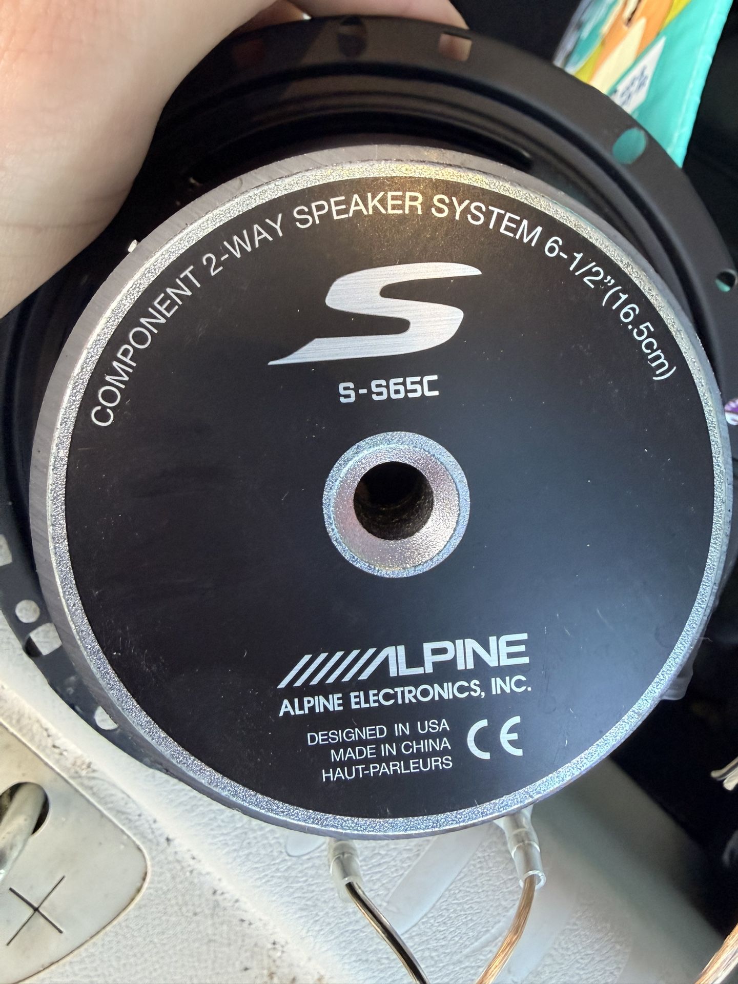 Kenwood Stereo and Alpine Speakers