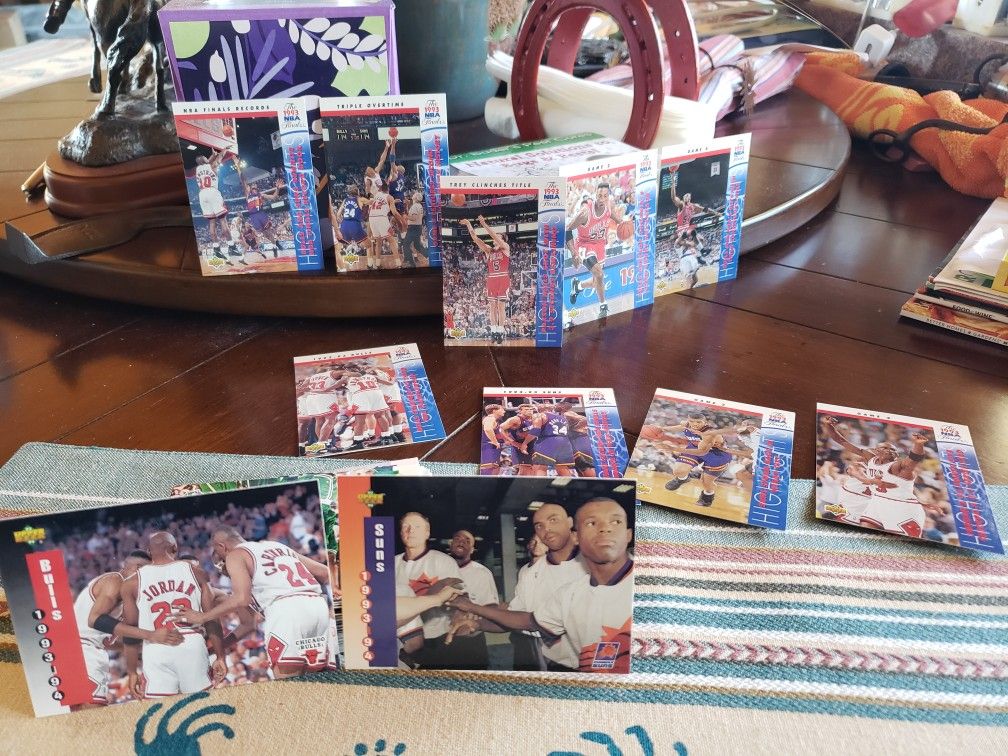 60 + 1993 NBA Playoffs & Finals EXCELLENT Condition
Suns / Bulls
Plus more