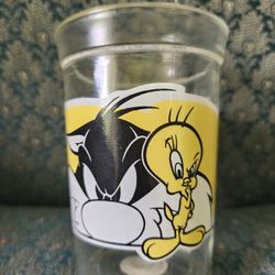 Vintage Looney Tunes Glass