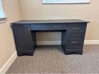 Office desk dark brown