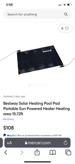 Solar Heating Pad For Swimming Pools