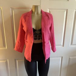 Pink Blazer 