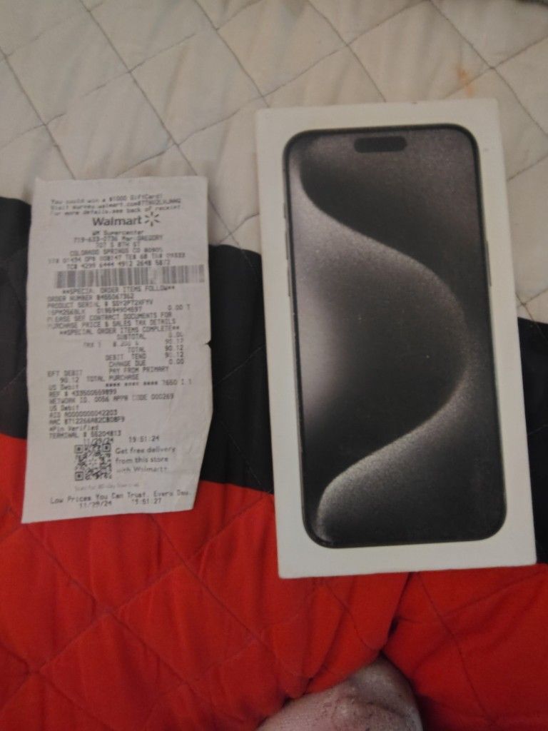 (AT&T ONLY) IPHONE 15 PRO MAX BRAND NEW