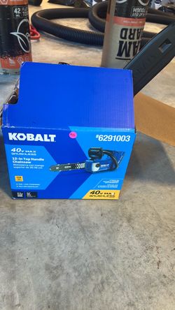 Kobalt 40V Max 12-in Top Handle Chainsaw