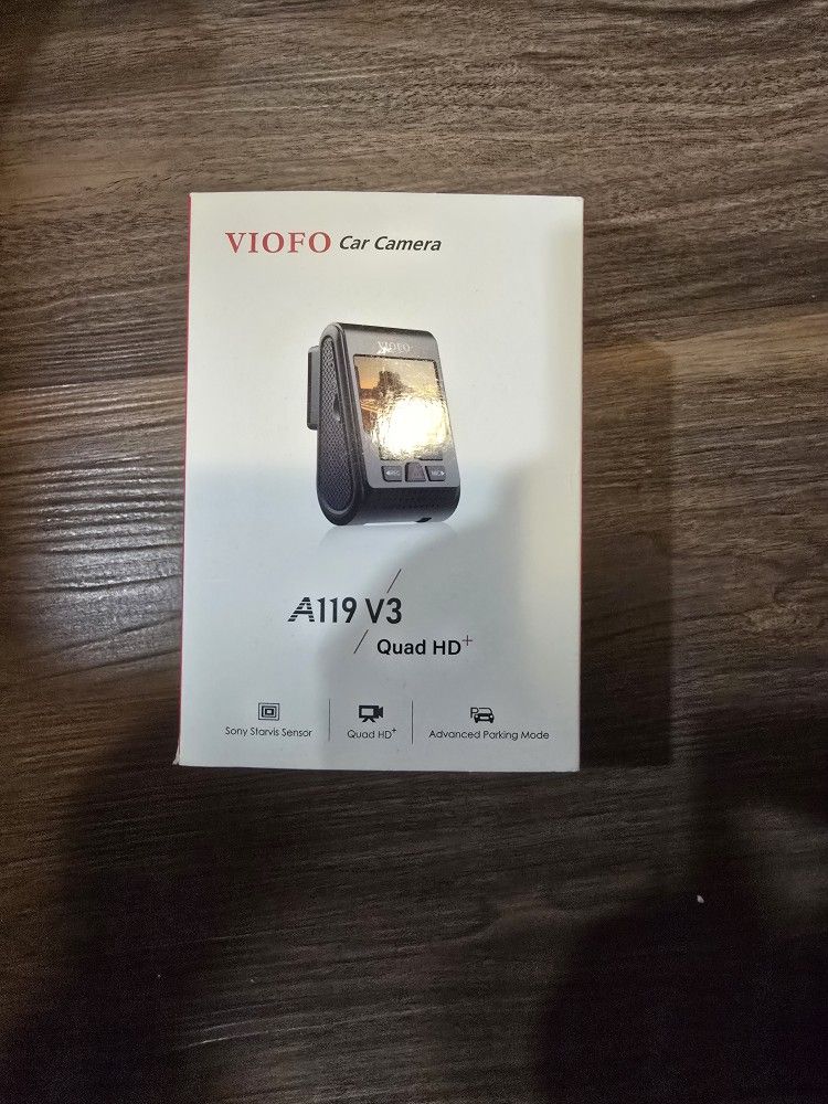 VIOFO A119 V3 Quad HD+ Dashcam -- LIKE NEW