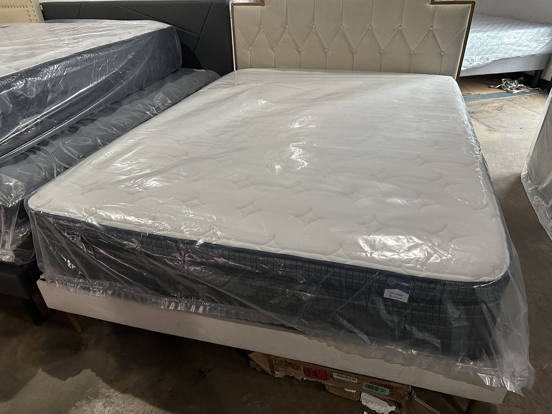 🛏️ 12” HYBRID QUEEN MEMORY FOAM MATTRESS 🛏️ Comfort • Support • Durability