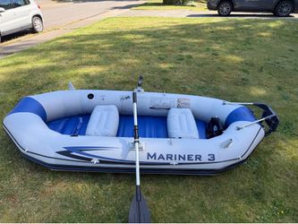 Intex Mariner 3  inflatable raft with transom