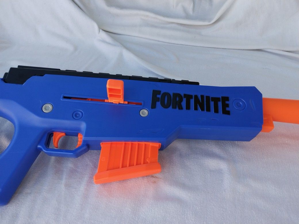 New Fortnite Nerf Gun BASR L Blaster Foam Dart Guns Boys Toy