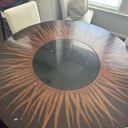 Used Dining Room Table + chairs 