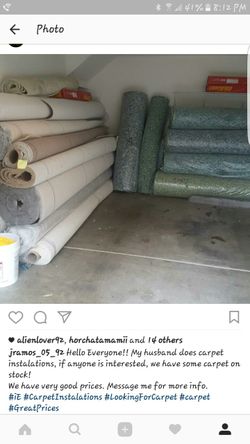 Carpet in stock
