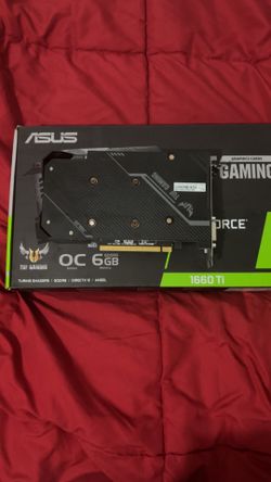 Asus GeForce  gtx 1660 ti