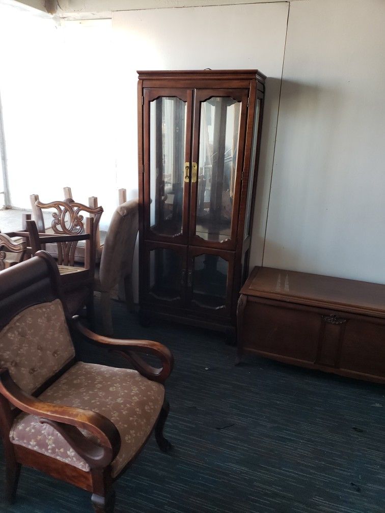 Antique Dining Room Cabinet