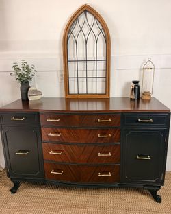 Large Refinished Credenza/Buffet