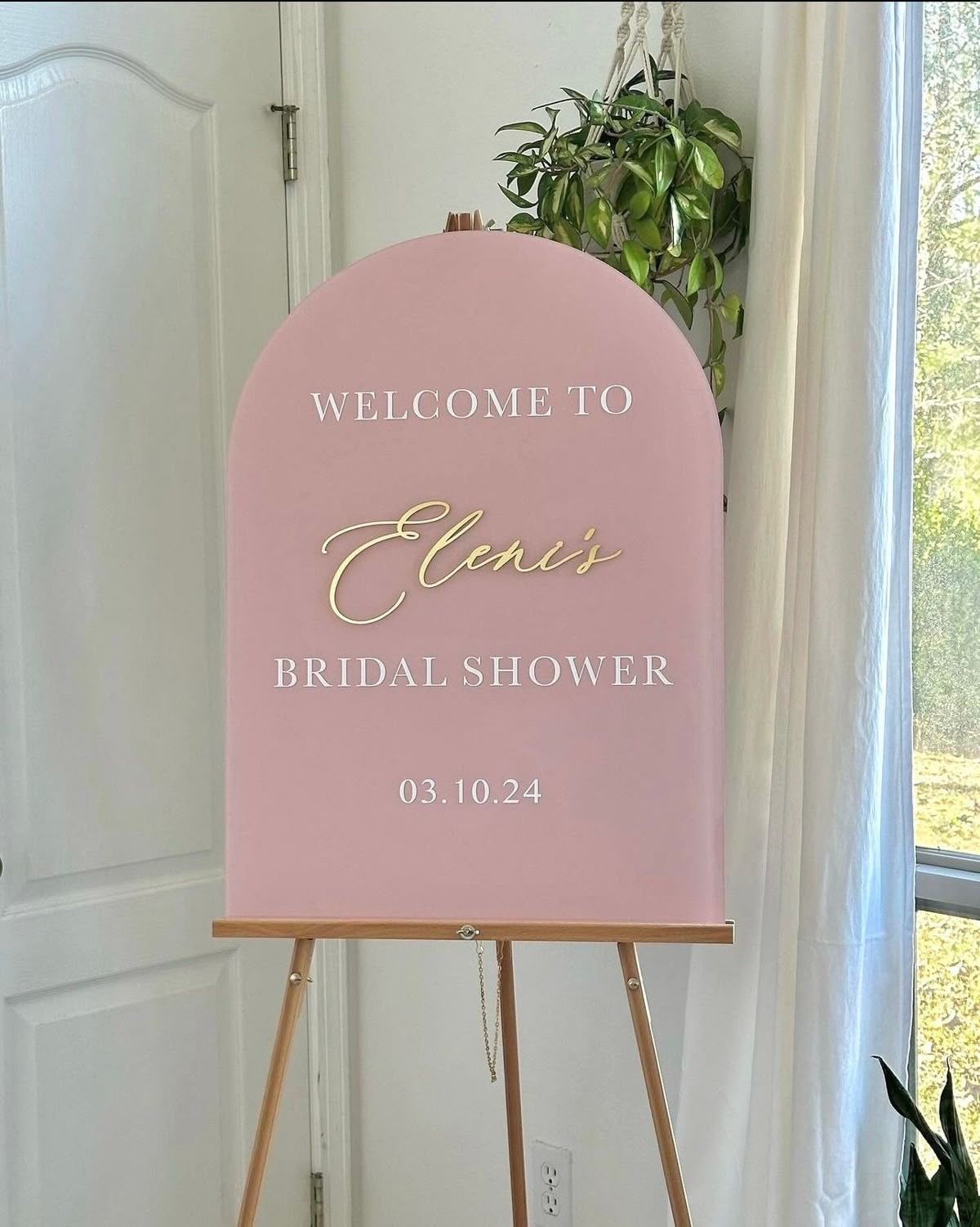 Custom Acrylic Sign | Personalized Wedding, Event, or Business Signage