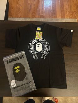 Bape Tee X Chrome heart