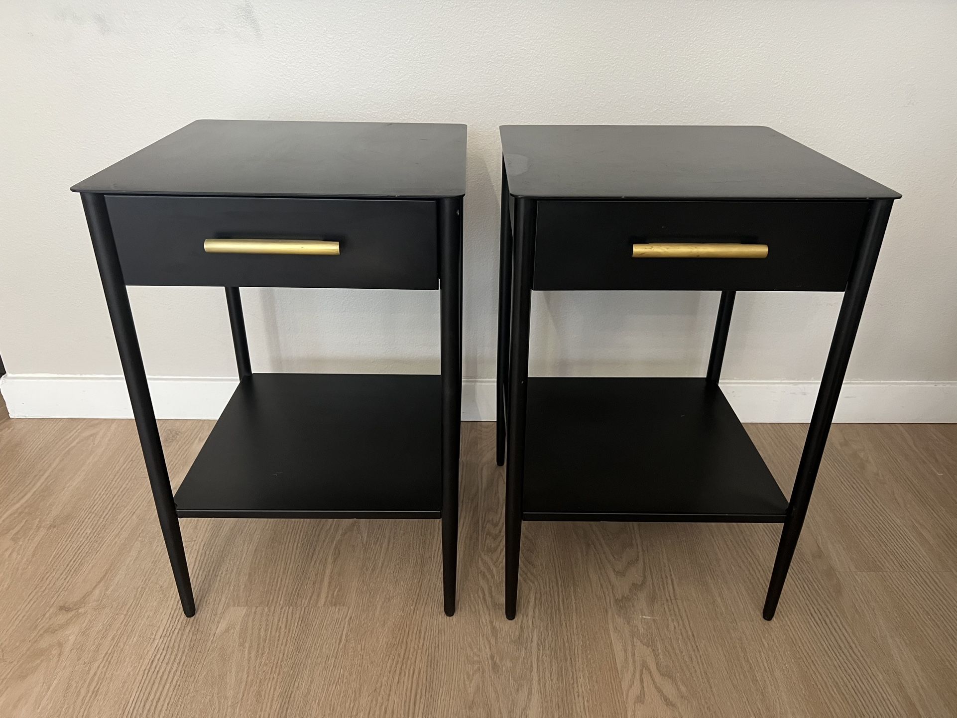 West Elm Metalwork Nightstand (16”) - 2