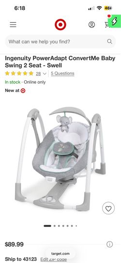 Baby swing