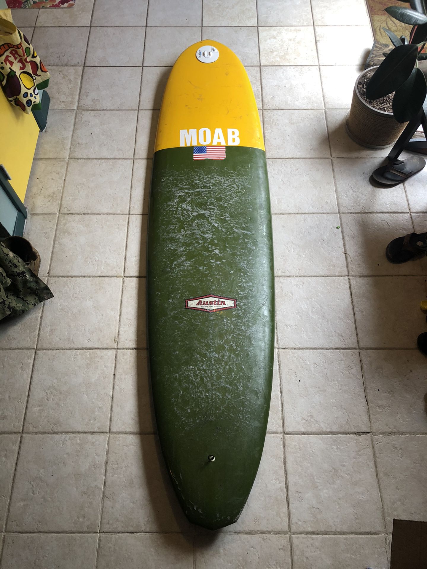 7’8 Austin Surfboard