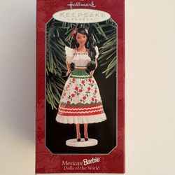 Mexican Barbie ornament