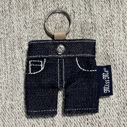 Vintage Pockets “Miss Me” Jeans Key Holder Ring Keychain