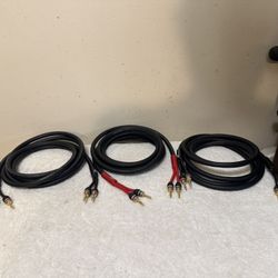 Monster Cable Z Series Speaker Cable 10 Feet Long Set Of 3