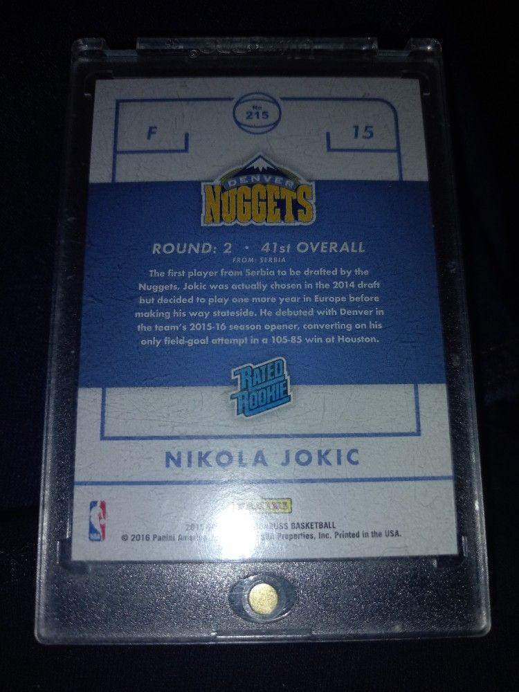 Nikola Jokic Rocky Card