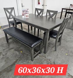 BRAND NEW 6PCS DINNING TABLE SET $395