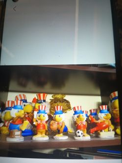 Sammy eagle Olympic statues all of different ones like basketball etc all of them perfect