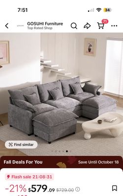 Tik tok cloud couch